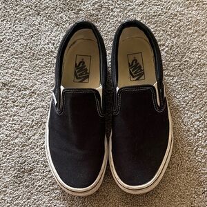 Black & White Slip-On Vans